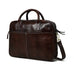 Laurent Leather Briefcase- Dark Brown Classy Leather Bags