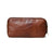 The Twin Section Toiletry- Brown Classy Leather Bags
