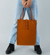 Chestnut Elegance Leather Tote Classy Leather Bags