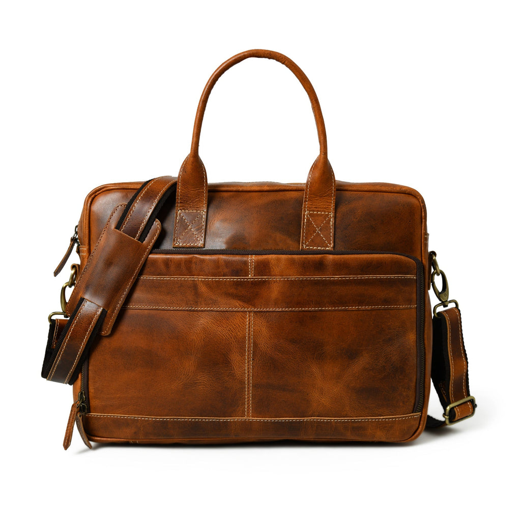 Bison Elite Office Briefcase Classy Leather Bags