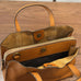 Womens Casual All-Match Tote Bag Made From Full-Grain Cowhide Leather Social Buzz eSIMs