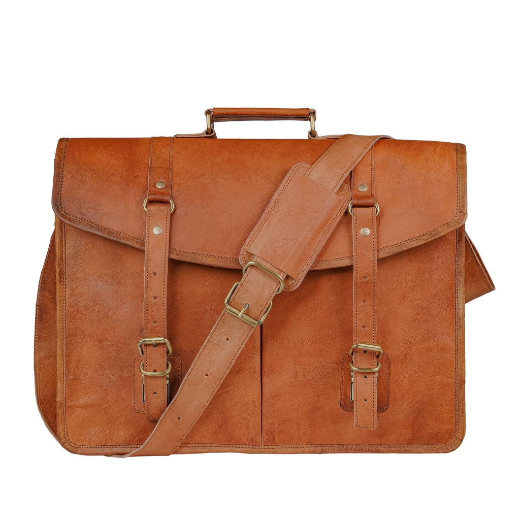 The Tan Brown Classy Leather Bags