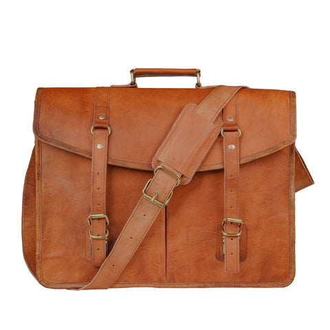 The Tan Brown Classy Leather Bags