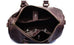 Mens Duffle Bags Top Grain Leather Travel Bag Business Travel Luggage Bag RockCow Leather Studio