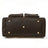Crazy Horse Leather Duffle Bag Retro Large Capacity Tote Travel Bag Mens Weekender Overnight Bag RockCow Leather Studio