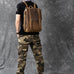 Full Grain Leather Men's Backpack, Distressed Leather Travel Backpack, Laptop Backpack RockCow Leather Studio