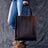 Handmade Tote Bag Crazy Horse Leather Shoulder Bag Shopping Bag RockCow Leather Studio