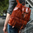 Flash Sale Full Grain Leather Travel Backpack Handmade Leather Backpack RockCow Leather Studio