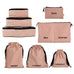 BA Travel Set, 8-pack Pink/Blush Bag-all