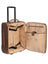 Scully Aerosquadron Collection Leather Wheeled Carry On Walnut