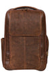 Scully Unisex Leather Front Flap Backpack Scully
