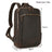 Double Zipper Main Bag Genuine Leather Large Capacity Crazy Horse Leather Outdoor Travel Leisure Backpack Social Buzz eSIMs