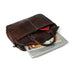 Laurent Leather Briefcase- Dark Brown Classy Leather Bags