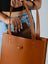 Chestnut Elegance Leather Tote Classy Leather Bags