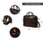 Laurent Leather Briefcase- Dark Brown Classy Leather Bags