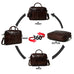 Laurent Leather Briefcase- Dark Brown Classy Leather Bags