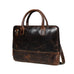 Modernist Leather Laptop Bag-Dark Brown Classy Leather Bags