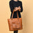 Classic Chic Genuine Leather Tote Classy Leather Bags