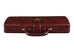 Executive Men's Leather Attache Briefcase Brown/Cherry Red Classy Leather Bags