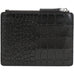 Mancini Croco2 Women’s Card Case with Enhanced RFID Protection Mancini