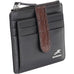 Mancini Croco2 Women’s Card Case with Enhanced RFID Protection Mancini