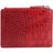 Mancini Croco2 Women’s Card Case with Enhanced RFID Protection Mancini