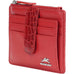 Mancini Croco2 Women’s Card Case with Enhanced RFID Protection Mancini