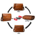 Wilson Tan Leather Crossbody Bag Classy Leather Bags