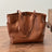 Full Grain Leather Tote Bag, Large Capacity Shoulder Bag for Women, Everyday Leather Tote Bag RockCow Leather Studio