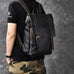 Full Grain Leather Men's Backpack, Distressed Leather Travel Backpack, Laptop Backpack RockCow Leather Studio