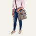 The Parker Canvas Classy Leather Bags