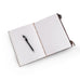 Dark Brown 7 Stones Leather Diary Classy Leather Bags