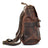 Crazy Horse Leather Travel Backpack Retro Style Full Grain Leather Laptop Backpack For Men RockCow Leather Studio