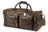 Claire Chase Executive Leather Sports Duffel Bag