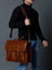 The Architect Brown Executive Classy Leather Bags