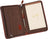 Scully Italian Leather Junior Zip Padfolio Assorted Colors Scully