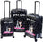 Betty Boop-Themed Paris Hard Side Luggage Set. Carry-on, Medium and Large Checked Dony Corp.