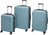 Mancini Sydney Collection Lightweight Spinner Luggage Set