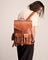Vintage Leather Backpack Rucksack Classy Leather Bags