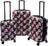 Betty Boop-Themed Wink Wink Hard Side Luggage Set. Carry-on, Medium and Large Checked Dony Corp.