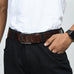 Pinecrest Dark Brown Leather Belt Classy Leather Bags