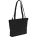 Piel Leather Top Zip Tote Bag