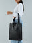 Ebony Elegance Leather Tote Classy Leather Bags