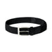 Braided Black Canvas Belt Classy Leather Bags