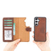 Magic Samsung Galaxy S24 Plus Leather Detachable Wallet Case - LuggageDesigners