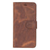 Magic Samsung Galaxy S25 Detachable Leather Wallet Case Mizuri Leather
