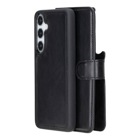 Magic Samsung Galaxy S24 Plus Leather Detachable Wallet Case - LuggageDesigners