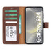 Magic Samsung Galaxy S24 Leather Detachable Wallet Case Mizuri Leather