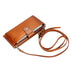 Lozan Strap Leather Crossbody Wallet Mizuri Leather