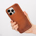 F360 iPhone 16 Pro Max Leather Case - LuggageDesigners